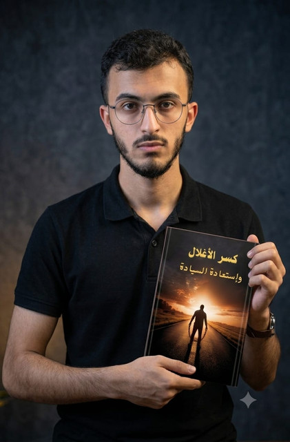 رشيد القادري يحمل كتابه